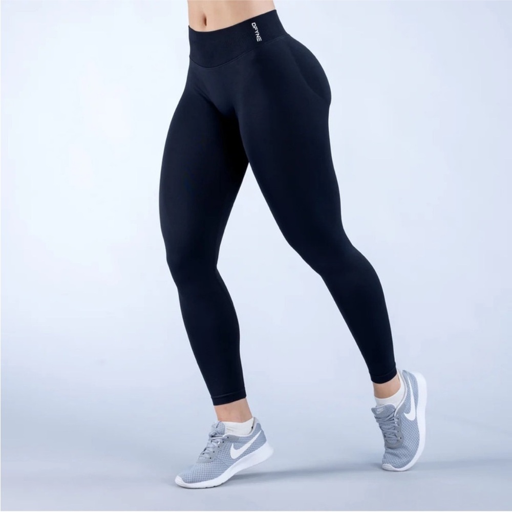 Sleek Black High-Waisted Leggings
